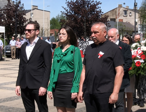 Święto 3 maja w Konstantynowie Łódzkim– Delegacja klubu WROTA 44